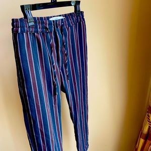 Top Man stripped joggers
